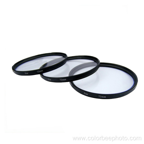 8 cross Camera Lens Star Filter 4/6/8 Line